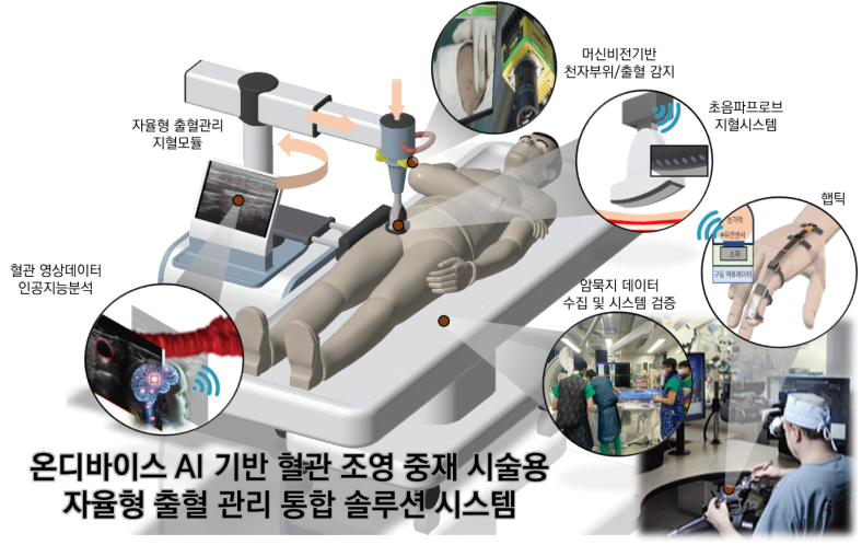 On-Device AI-Based Self-Guided Hemorrhage Management System — system diagram